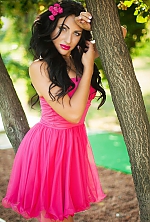 Ukrainian mail order bride Ekaterina from Donetsk with black hair and green eye color - image 3