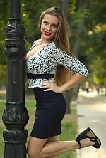 Ukrainian mail order bride Victoria from Kropyvnytskyi with light brown hair and green eye color - image 3