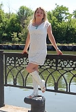 Ukrainian mail order bride Ludmila from Nicolaev with blonde hair and grey eye color - image 5