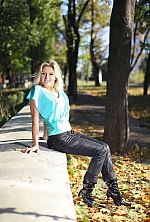 Ukrainian mail order bride Nataliya from Nikolaev with blonde hair and brown eye color - image 2