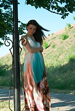 Ukrainian mail order bride Elena from Krasnodon with brunette hair and green eye color - image 4