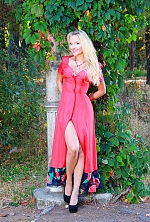 Ukrainian mail order bride Larisa from Kiev with blonde hair and grey eye color - image 8