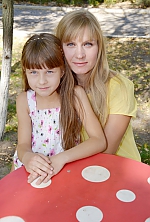 Ukrainian mail order bride Evgenia from Starobelsk with blonde hair and grey eye color - image 3