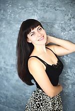 Ukrainian mail order bride Katerina from Dnipro with black hair and blue eye color - image 9