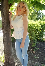 Ukrainian mail order bride Yaroslava from Krivoy Rog with blonde hair and blue eye color - image 4