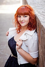 Ukrainian mail order bride Galina from Nikolaev with red hair and brown eye color - image 2
