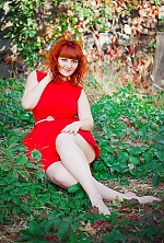 Ukrainian mail order bride Galina from Nikolaev with red hair and brown eye color - image 3