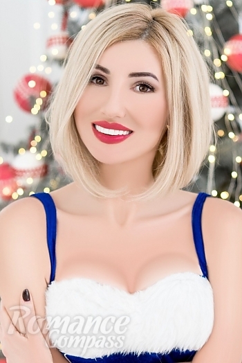 Ukrainian mail order bride Ekaterina from Odessa with blonde hair and brown eye color - image 1
