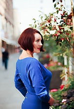 Ukrainian mail order bride Elena from Dnipro with auburn hair and grey eye color - image 5