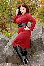Ukrainian mail order bride Anna from Nikolaev with brunette hair and grey eye color - image 4