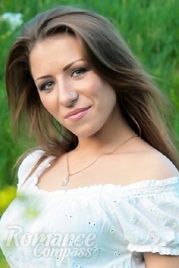 Ukrainian mail order bride Valeriya from Kharkov with light brown hair and green eye color - image 1