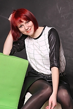Ukrainian mail order bride Margarita from Kiev with red hair and green eye color - image 15