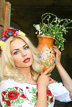 Ukrainian mail order bride Svetlana from Sumy with blonde hair and blue eye color - image 8