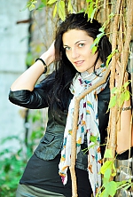 Ukrainian mail order bride Ekaterina from Odessa with brunette hair and blue eye color - image 3