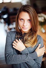 Ukrainian mail order bride Anastasia from Dnipro with light brown hair and blue eye color - image 8
