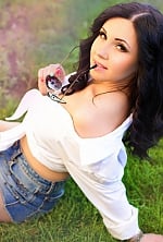 Ukrainian mail order bride Victoria from Sumy with black hair and brown eye color - image 4