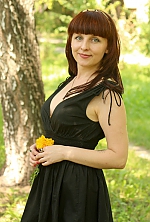 Ukrainian mail order bride Alla from Lviv with brunette hair and blue eye color - image 5