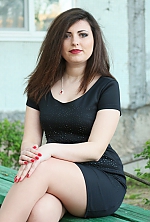 Ukrainian mail order bride Marina from Zaporozhye with black hair and green eye color - image 4