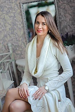 Ukrainian mail order bride Marina from Kiev with light brown hair and green eye color - image 17