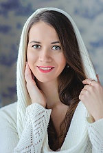Ukrainian mail order bride Marina from Kiev with light brown hair and green eye color - image 15