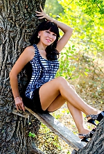 Ukrainian mail order bride Alyona from Nikolaev with black hair and brown eye color - image 4