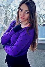Ukrainian mail order bride Marina from Cherkassy with brunette hair and green eye color - image 2