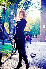 Ukrainian mail order bride Anna from Sieverodonetsk with red hair and green eye color - image 3