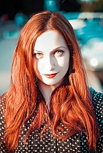 Ukrainian mail order bride Anna from Sieverodonetsk with red hair and green eye color - image 6