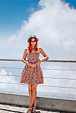 Ukrainian mail order bride Anna from Sieverodonetsk with red hair and green eye color - image 9