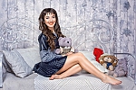 Ukrainian mail order bride Ekaterina from Kiev with light brown hair and blue eye color - image 2