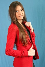 Ukrainian mail order bride Yulia from Kiev with light brown hair and green eye color - image 13