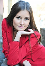 Ukrainian mail order bride Yulia from Kiev with light brown hair and green eye color - image 9