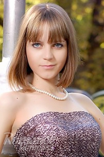 Ukrainian mail order bride Elena from Odessa with light brown hair and blue eye color - image 1