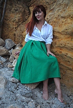 Ukrainian mail order bride Miroslava from Dnipro with red hair and grey eye color - image 6