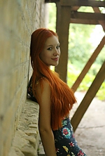 Ukrainian mail order bride Alexandra from Kiev with red hair and grey eye color - image 12