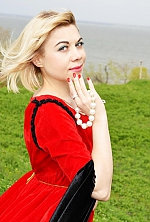Ukrainian mail order bride Larisa from Odessa with blonde hair and blue eye color - image 8