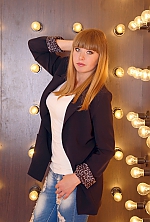 Ukrainian mail order bride Alina from Visokii with blonde hair and green eye color - image 8