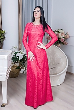 Ukrainian mail order bride Ksenia from Moscow with black hair and brown eye color - image 4