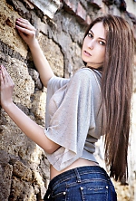 Ukrainian mail order bride Ruslana from Kiev with light brown hair and grey eye color - image 5
