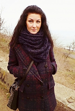 Ukrainian mail order bride Svetlana from Odessa with black hair and blue eye color - image 3
