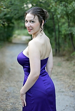 Ukrainian mail order bride Julia from Odessa with white grey hair and green eye color - image 5