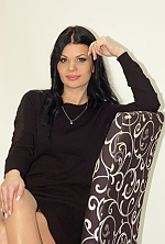 Ukrainian mail order bride Irina from Odessa with black hair and brown eye color - image 4