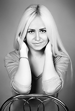 Ukrainian mail order bride Elena from Сherkassy with blonde hair and blue eye color - image 3