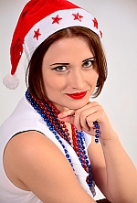 Ukrainian mail order bride Zhanna from Odessa with light brown hair and green eye color - image 2