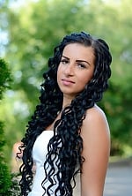 Ukrainian mail order bride Anastasia from Zaporoje with black hair and brown eye color - image 3