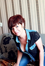 Ukrainian mail order bride Natalie from Crimea Kerch with brunette hair and grey eye color - image 5