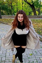 Ukrainian mail order bride Violetta from Kiev with light brown hair and green eye color - image 6