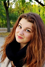 Ukrainian mail order bride Violetta from Kiev with light brown hair and green eye color - image 5