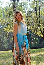Ukrainian mail order bride Olga from Cherkasy with blonde hair and blue eye color - image 3
