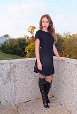 Ukrainian mail order bride Anastasia from Nikolaev with red hair and blue eye color - image 3